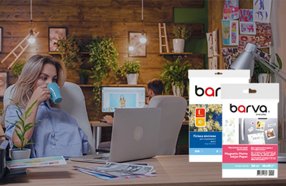 Матеріали для друку Barva – використання в DIY