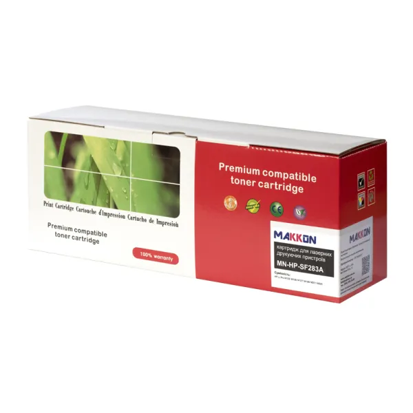 Картридж сумісний HP 83A (CF283A) Makkon (SF283A)