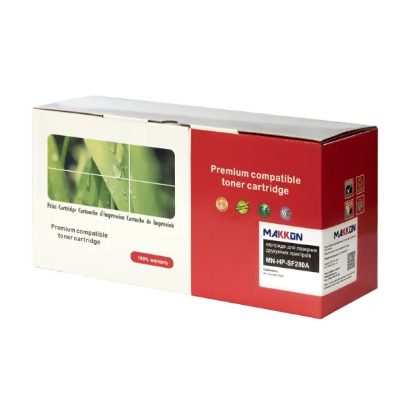 Картридж сумісний HP 80A (CF280A) Makkon (SF280A)