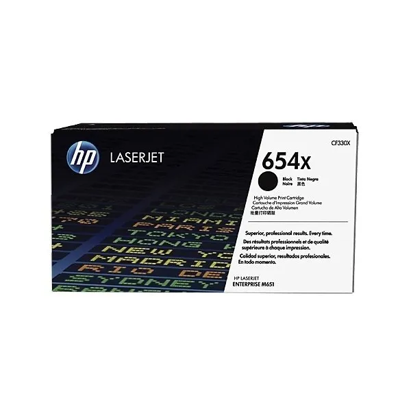 Картридж 654X чорний HP (CF330X)