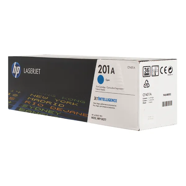 Картридж 201A блакитний HP (CF401A)