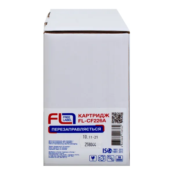 Картридж сумісний HP 26A (CF226A) Free Label (FL-CF226A) - Фото 3