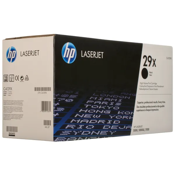Картридж 29X чорний HP (C4129X)