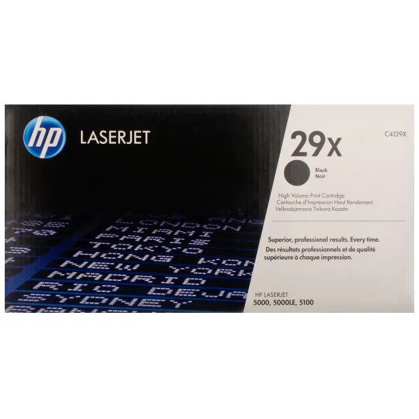 Картридж 29X чорний HP (C4129X) - Фото 5