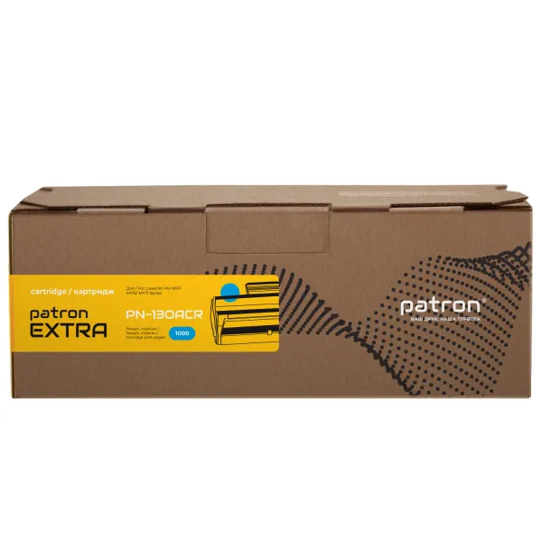 Тонер-картридж сумісний HP 130A (CF351A) блакитний Extra Patron (PN-130ACR) - Фото 3