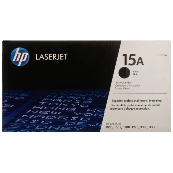 Картридж 15А чорний HP (C7115A) - Фото 4