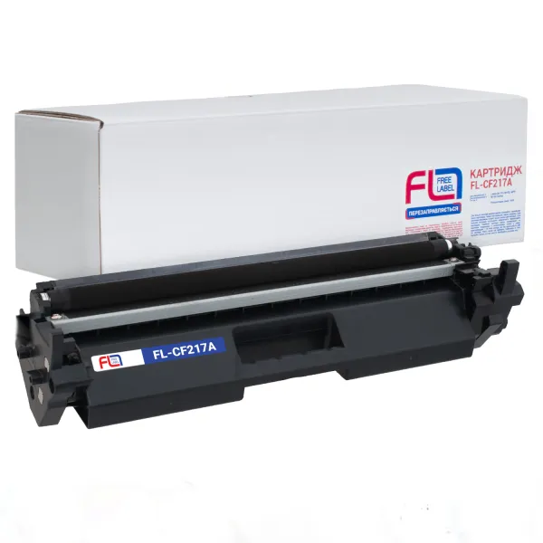 Тонер-картридж сумісний HP 17A (CF217A) Free Label (FL-CF217A)
