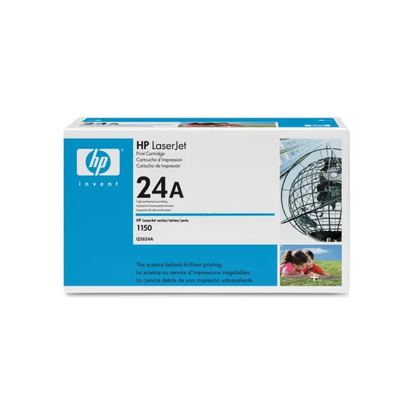Картридж 24A чорний HP (Q2624A) - Фото 2