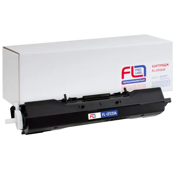 Тонер-картридж сумісний HP 33A (CF233A) Free Label (FL-CF233A)
