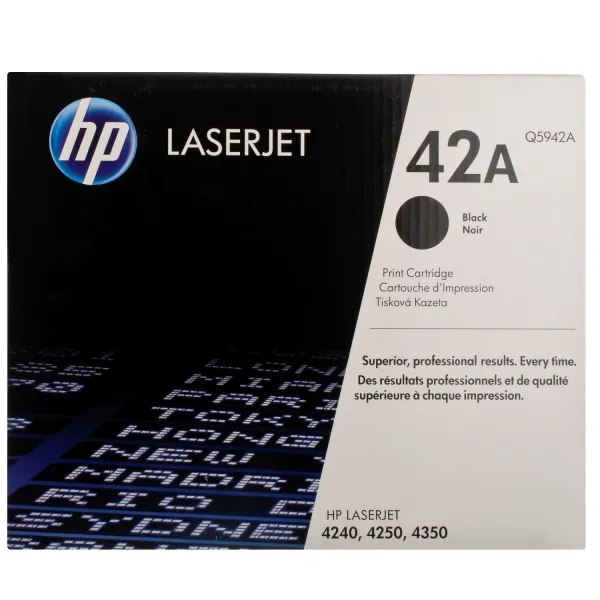 Картридж 42A чорний HP (Q5942A) - Фото 4