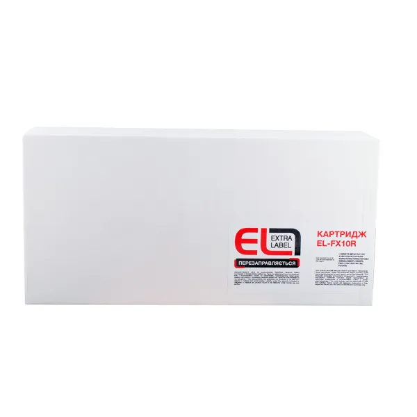 Картридж сумісний Canon FX10 Extra Label (EL-FX10R)