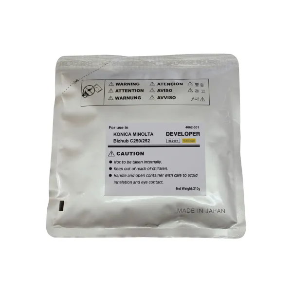 Девелопер Konica Minolta C250, IU-210Y жовтий CET (CET6905)