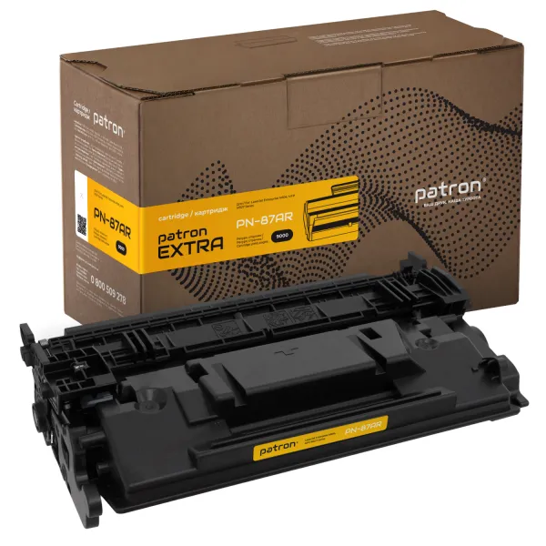 Картридж сумісний HP 87A (CF287A) Extra Patron (PN-87AR)