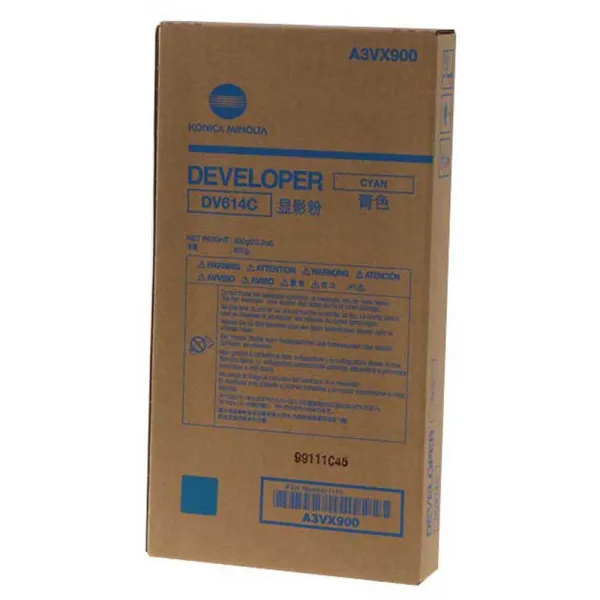 Девелопер DV614C блакитний Konica Minolta (A3VX900)