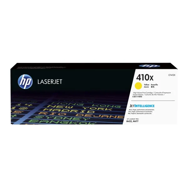 Картридж 410X жовтий HP (CF412X)