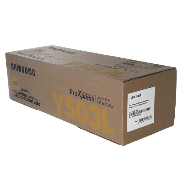 Картридж CLT-Y503L желтый Samsung (SU493A/SU491A)