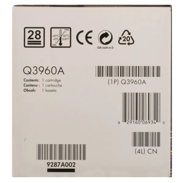 Картридж 122A чорний HP (Q3960A) - Фото 4