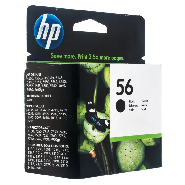 Картридж №56 чорний HP (C6656AE)