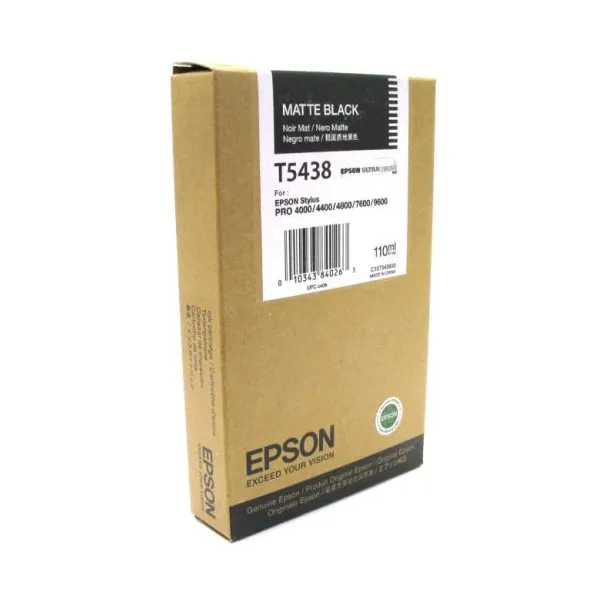 Картридж T543800 матовий чорний Epson (C13T543800)