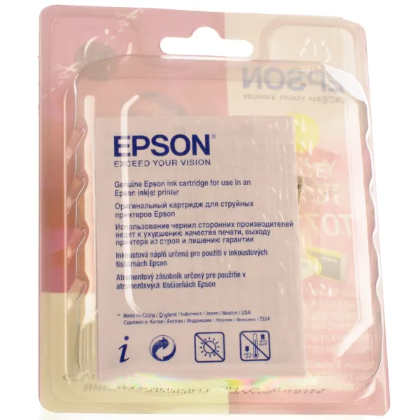 Картридж T07344А/T10544A жовтий Epson (C13T07344А10/C13T10544A10) - Фото 3