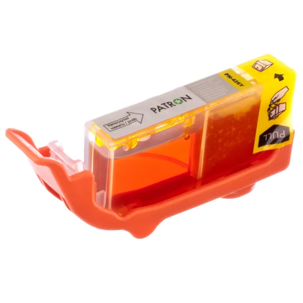 Картридж сумісний Canon CLI-426Y (4559B001) 450 арк, жовтий Patron (PN-426Y) - Фото 4