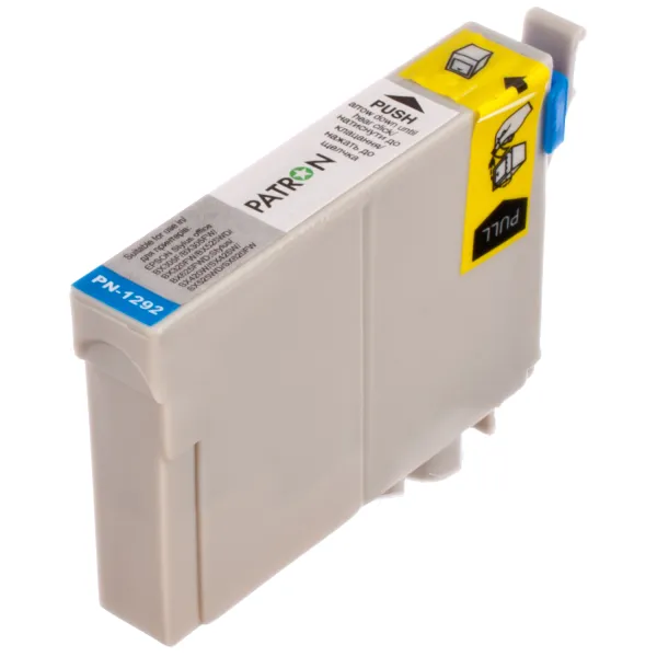Картридж сумісний Epson T1292 (C13T12924011/C13T12924012) 500 арк, блакитний Patron (PN-1292) - Фото 2