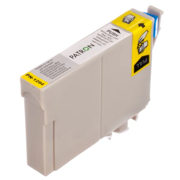 Картридж сумісний Epson T1294 (C13T12944011/C13T12944012) 630 арк, жовтий Patron (PN-1294) - Фото 4