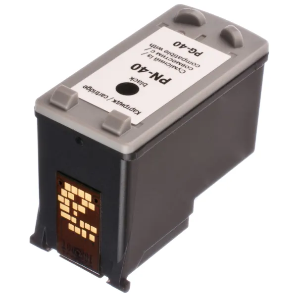 Картридж сумісний Canon PG-40XL (0615B001/0615B025) 450 арк, чорний Patron (PN-40XL) - Фото 3