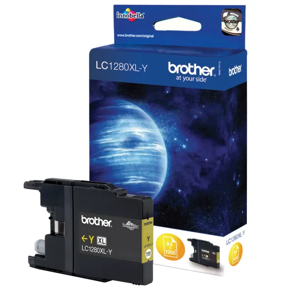 Картридж LC1280XLY жовтий Brother (LC1280XLY)
