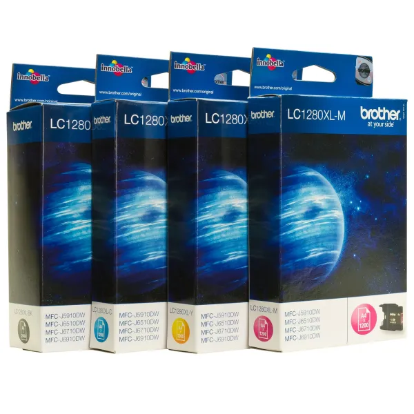 Картридж LC1280XLY жовтий Brother (LC1280XLY) - Фото 3