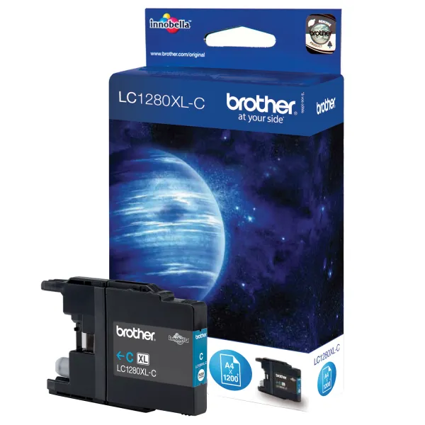 Картридж LC1280XLC блакитний Brother (LC1280XLC) - Фото 2