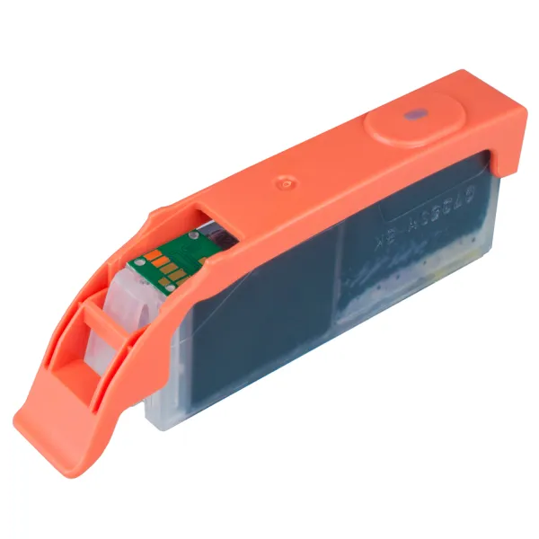 Картридж сумісний Canon CLI-451C XL (6473B001) 665 арк, блакитний Patron (PN-451XL-C) - Фото 4