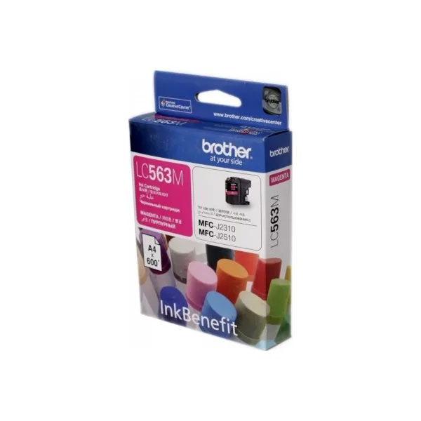 Картридж LC563M пурпуровий Brother (LC563M)