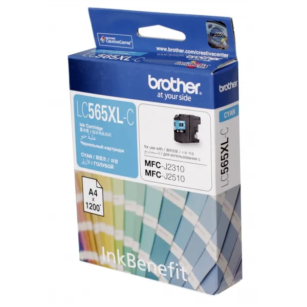 Картридж LC565XLC блакитний Brother (LC565XLC)