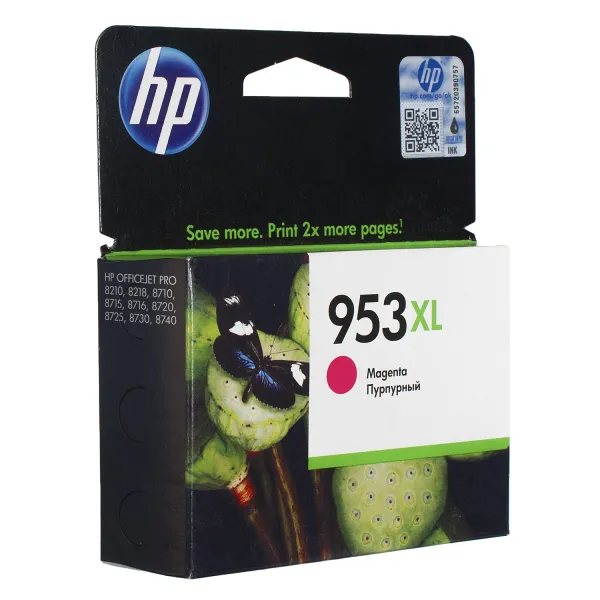 Картридж №953XL 1450 арк, пурпуровий HP (F6U17AE)
