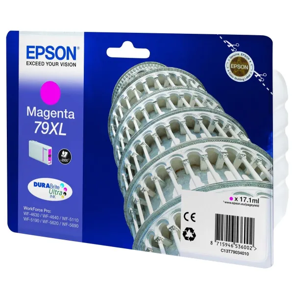 Картридж T790340 XL пурпуровий Epson (C13T79034010)