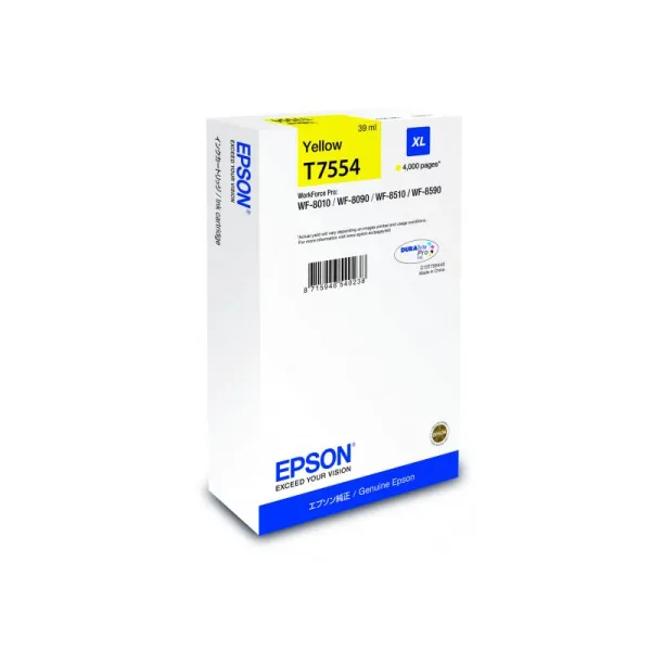 Картридж T755440 XL жовтий Epson (C13T755440)