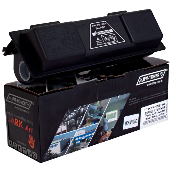 Тонер-картридж сумісний Kyocera Mita TK-1140 IPM (TKKM107C)