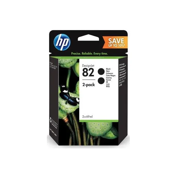 Комплект картриджів №82 (CH565A) чорний, 2 шт HP (P2V34A)