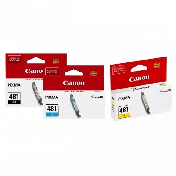Комплект картриджів CLI-481 чорний, блакитний, пурпуровий, жовтий Canon (2101C005)