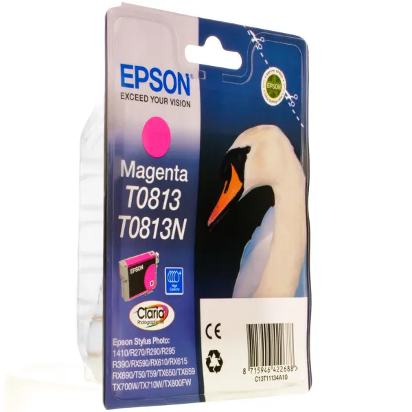 Картридж T08134A/T11134A пурпуровий Epson (C13T11134A10)