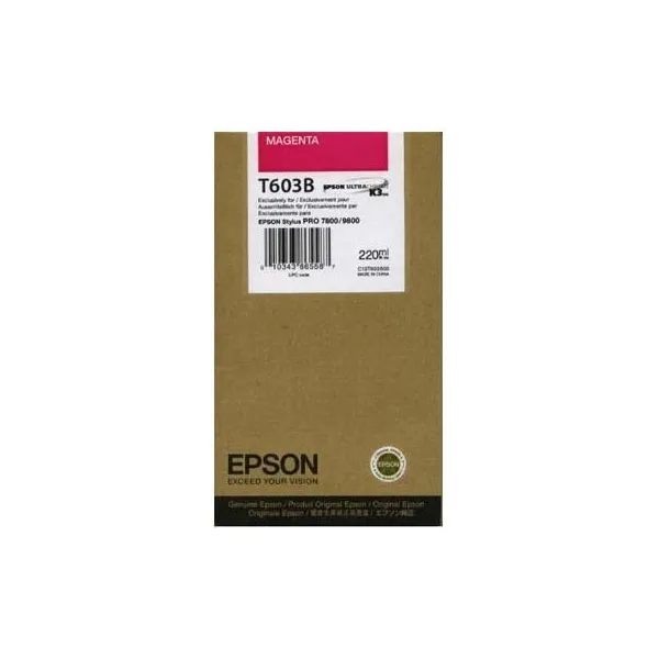 Картридж T603B00 пурпуровий Epson (C13T603B00)