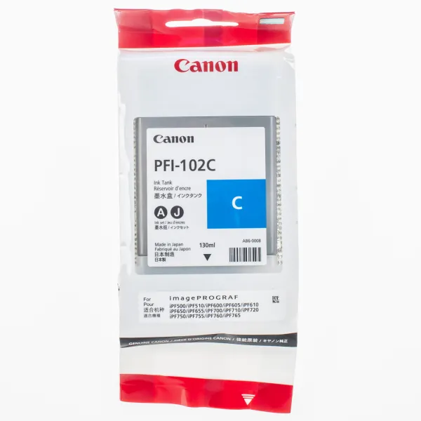 Картридж PFI-102 блакитний Canon (0896B001)