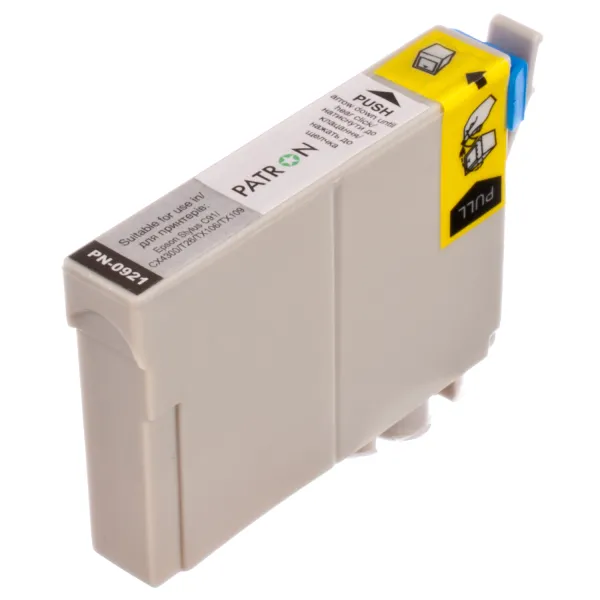 Картридж сумісний Epson T0921/T1081 (C13T10814A10) 260 арк, чорний Patron (PN-0921) - Фото 4