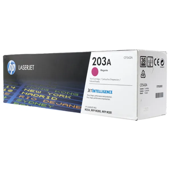 Картридж 203A пурпуровий HP (CF543A)