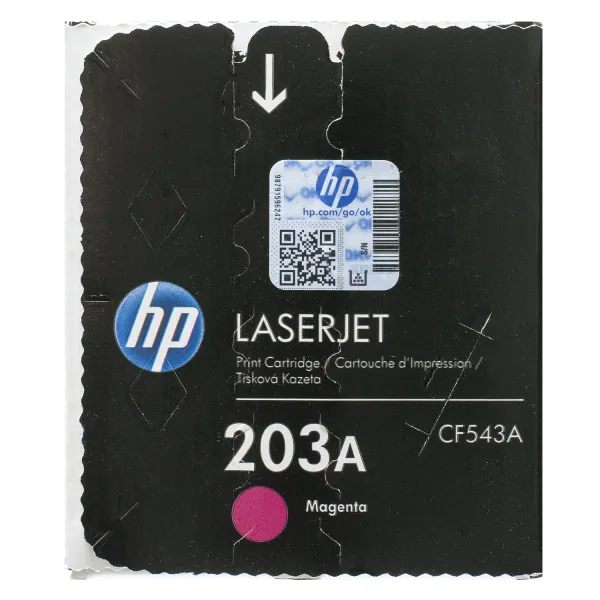 Картридж 203A пурпуровий HP (CF543A) - Фото 2