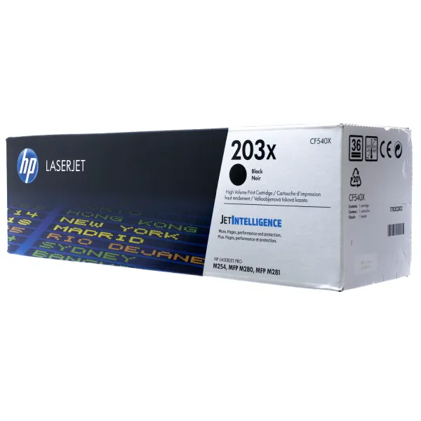 Картридж 203X чорний HP (CF540X)