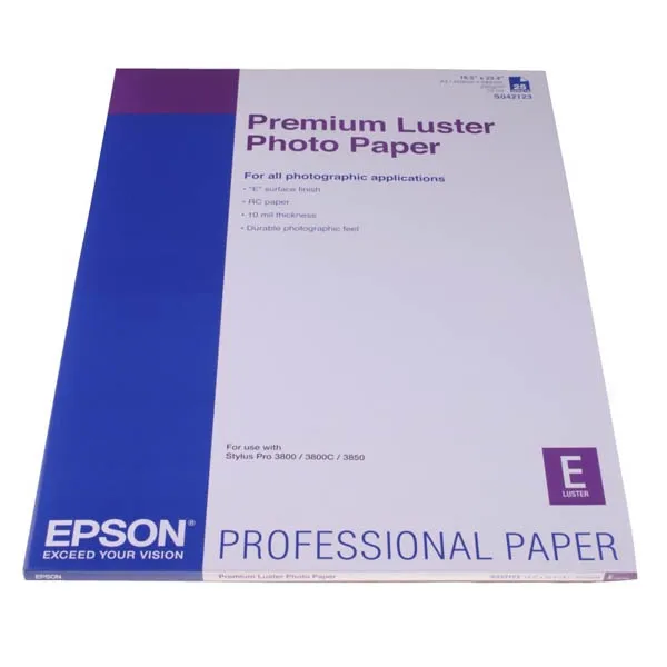 Фотопапір Premium Luster А2, 25 арк Epson (C13S042123)