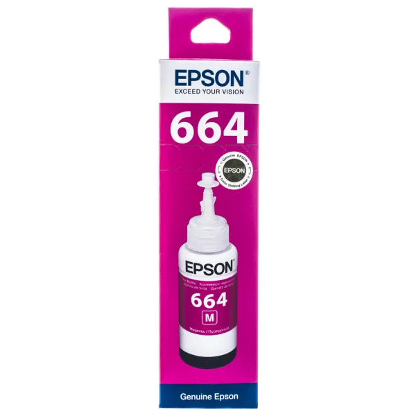 Чорнило L100/L200 пурпурові, 70 мл Epson (C13T66434A) - Фото 4