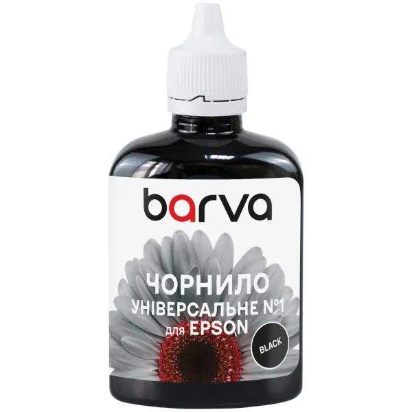 Чорнило сумісне для Epson універсальне №1 90 г, водорозчинне, чорне Barva (EU1-445)